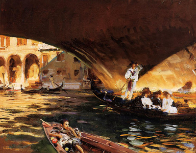 Sargent John Singer The Rialto Grand Canal