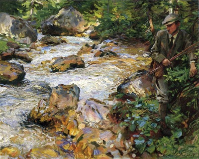 Sargent John Singer Trout Stream in the Tyrol
