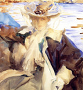 Sargent John Singer Jane de Glehn in a Gondola