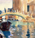 Sargent John Singer Ponte San Giuseppe di Castello Venice