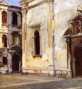 Sargent John Singer Santa Maria del Carmelo and Scuola Grande dei Carmini
