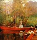 Sargent John Singer The boating party Sun