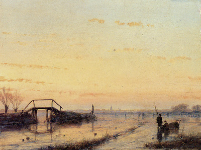 Schelfhout Andreas Dusk Sun