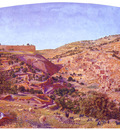 Seddon Thomas B Jerusalem And The Valley Of Jehoshaphat From The Hill Of Evil Counsel
