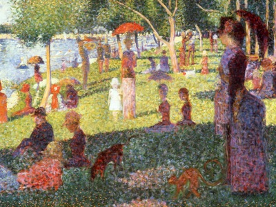 Sunday Afternoon on the Isle of Lan Grande Jatte, Seurat, S
