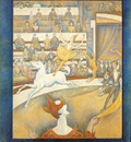 Seurat Cirque, 1891, Louvre