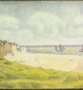 Seurat View of Le Crotoy, 1889,