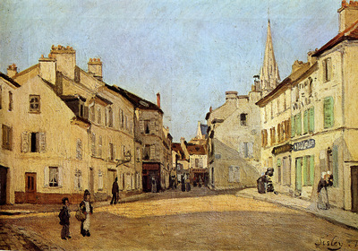 Sisley Alfred Place in Argenteuil Sun