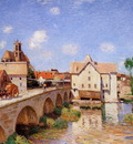 Sisley Alfred The bridge in Moret Sun