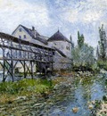 Sisley Provenchers mill at Moret, 1883, 54x73 cm, Museum Bo