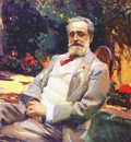 sorolla raimundo de madrazo in his paris garden