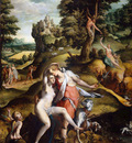 Spranger Bartholomeus Venus and Adonis Sun