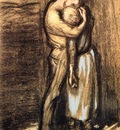 Steinlen, Theophile Alexandre The Kiss end