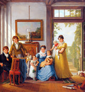 Strij van Abraham Hendrik Weymans and his family Sun