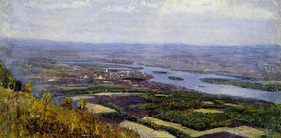 Surikov Vasily View on Krasnoyarsk Sun
