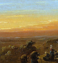 Tavenraat Johannes Moor landscape Sun