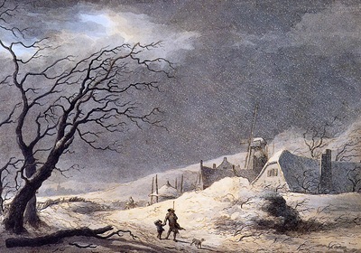 Teerlink Abraham The snowstorm