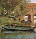 Tholen Willem Bridge and sluice in Het Meertje Sun