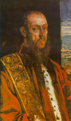 tintoretto portrait of vincenzo morosini, c 1580, 84 5x51