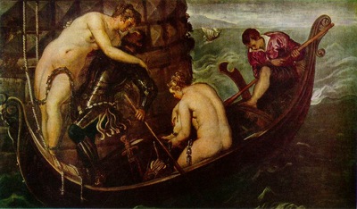 Tintoretto The deliverance of Arsinoe, ca 1560, 153x251 cm,