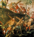 Tintoretto The ascent to Calvary, 1566 67, 515x390 cm, Sala