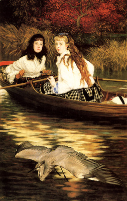 ger Tissot OnTheThamesAHeron