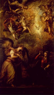 TIZIANO ANNUNCIATION, CHURCH OF SAN SALVADOR VENICE