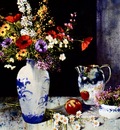 Pierre Tougas Fleurs, fruits et argenterie, De