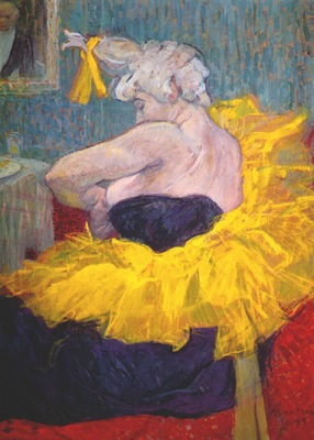 lautrec the clownesse cha u kao at the moulin rouge ii