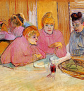 Toulouse Lautrec de Henri Diningroom in brothel Sun
