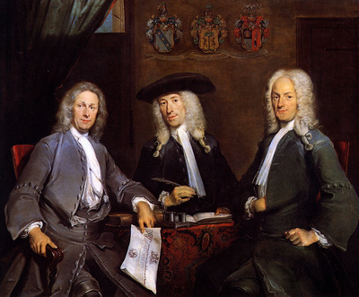 Troost Cornelis Three of Surgeons guild Sun