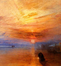 Turner Joseph Mallord William The fighting Temeraire tugged to her last Berth to be broken up d