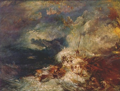 turner fire at sea c1835
