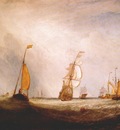turner helvoetsluys the city of utrecht, 64, going to sea