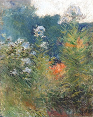 twachtman wildflowers c1890