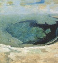 twachtman emerald pool yellowstone ii c1895