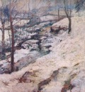 twachtman frozen brook c1893