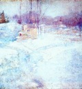 twachtman winter c1890