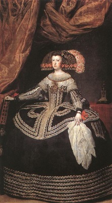 Velazquez Queen Dona Mariana of Austria