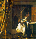 Vermeer The allegory of faith, 1671 74, 113x88 cm, Metropoli