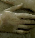 Verrocchio Portrait of a Woman detail1