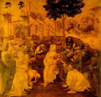 Adorazione dei Magi, 1481 82 Galleria degli Uffizi Firenze