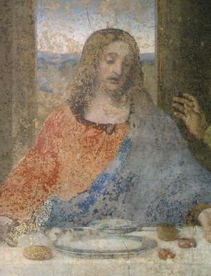 The Last Dupper Detail Jesus