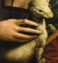 Lady with an Ermine Ermine Detail