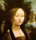 Leonardo Portrait of Ginevra Benci, 1474 76, 42x37 cm, NG Wa
