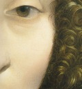 Portrait of Ginevra Benci Face Detail