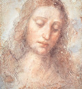 Study for the head of Christ for The Last Supper