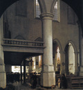 Vliet van Hendrik Interior of the Oude kerk in Delft
