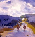 horseback riders louis charles vogt 1930 fl art csg015