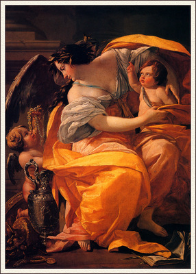 bs Simon Vouet Allegory Of Wealth